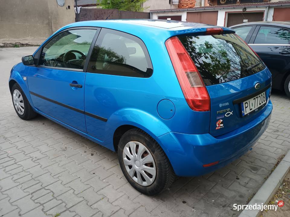 Ford Fiesta Mk6 2005 r sprzedam samochód 13 nieuszkodzony mazowieckie Radom