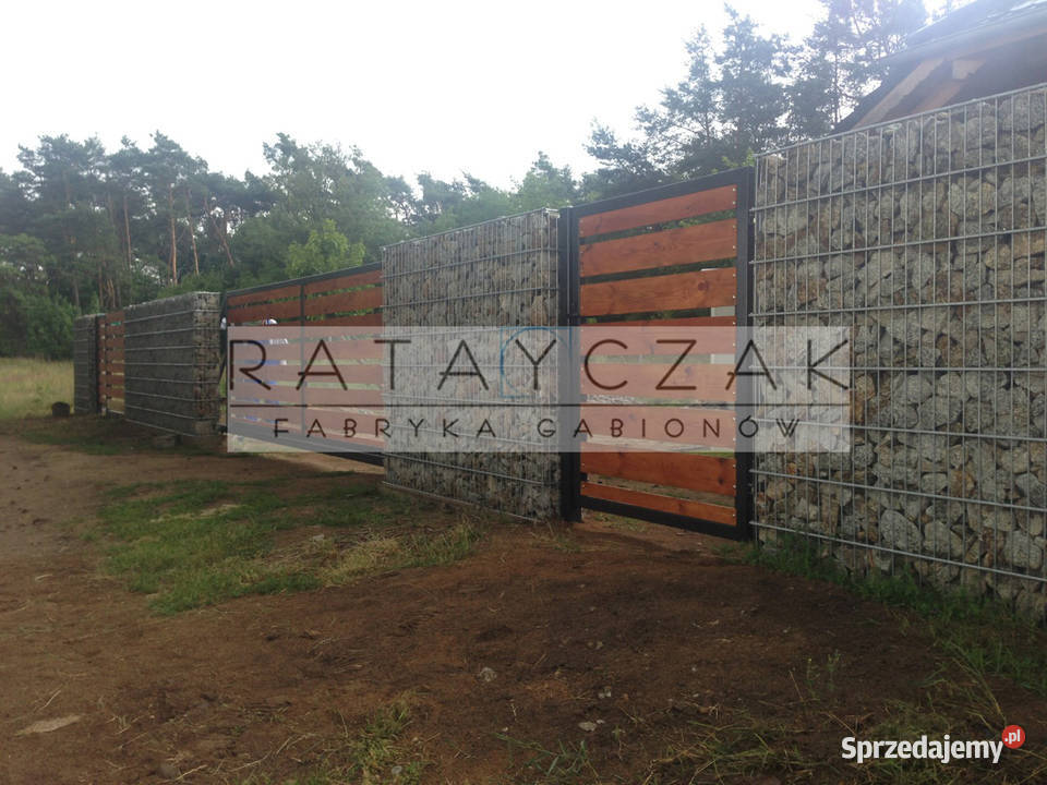 Mur gabionowy 200x180x40 komplet cynk ogniowy 5 kujawsko-pomorskie Toruń sprzedam