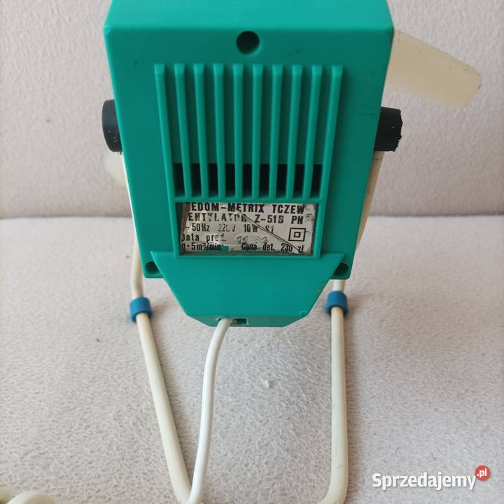 Wiatrak wentylator biurkowy Predom Metrix Z51B z Stronie Śląskie