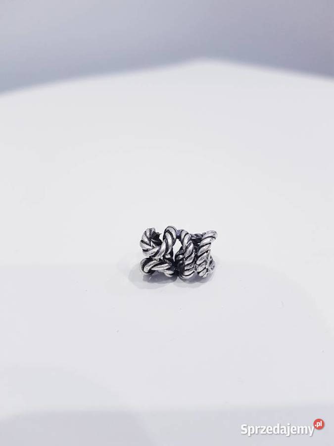Srebrny włoski charms do bransoletek modułowych sprzedam
