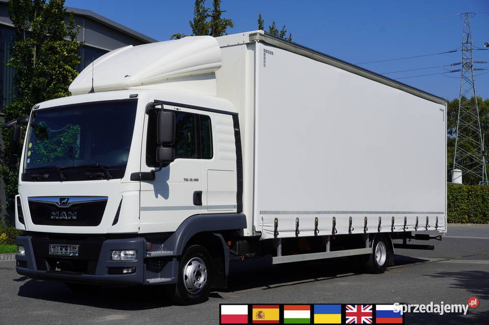 MAN TGL 12190 Firanka 19 EPAL kab sypialna236634 pełny VAT Kraków