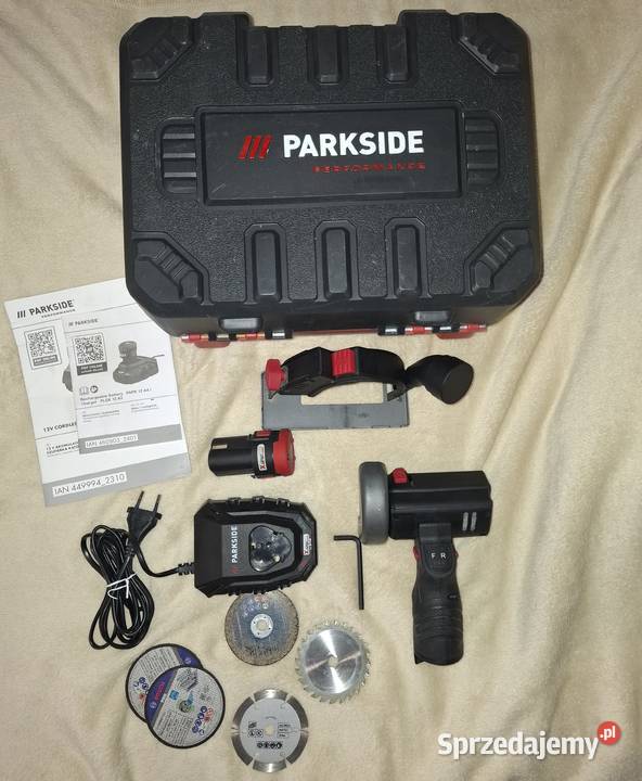 PARKSIDE PERFORMANCE mini szlifierka kątowa Narzędzia Katowice
