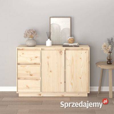 vidaXL Szafka 111x34x75 lite drewno sosnowe Pozostałe Warszawa