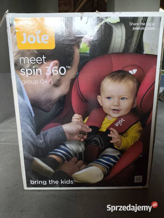 Fotelik samochodowy Joie meet spin 360 Łódź