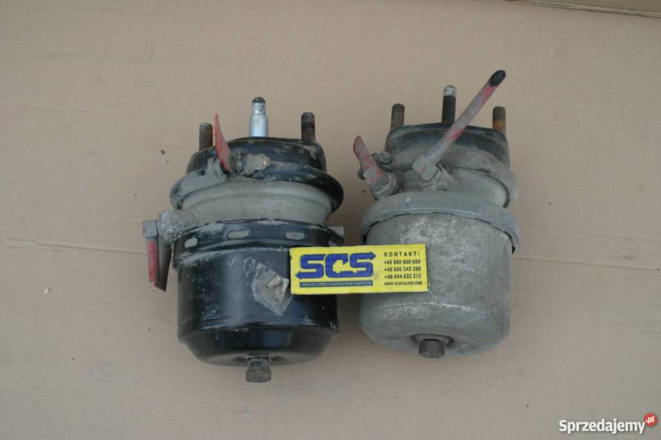 MAN TGA SIŁOWNIKI HAMULCOWE LEWY PRAWY TYŁ CAŁE ciężarowe Układ hamulcowy Bieleń