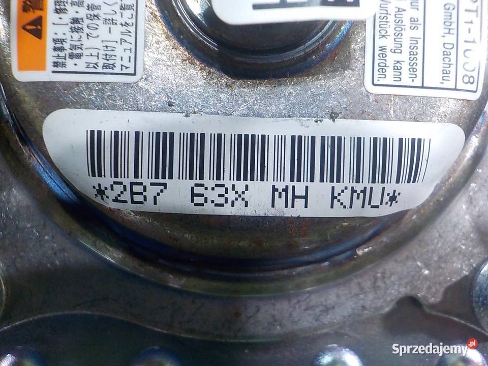 HONDA INSIGHT II 13 IMA 12r HB AIRBAG poduszka osobowe Suków