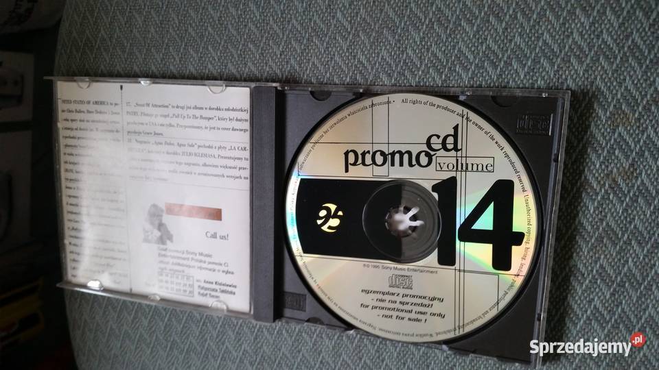 Promo cd czternaste95 1995 Sony MusicMJM CD Płyty i kasety Puławy