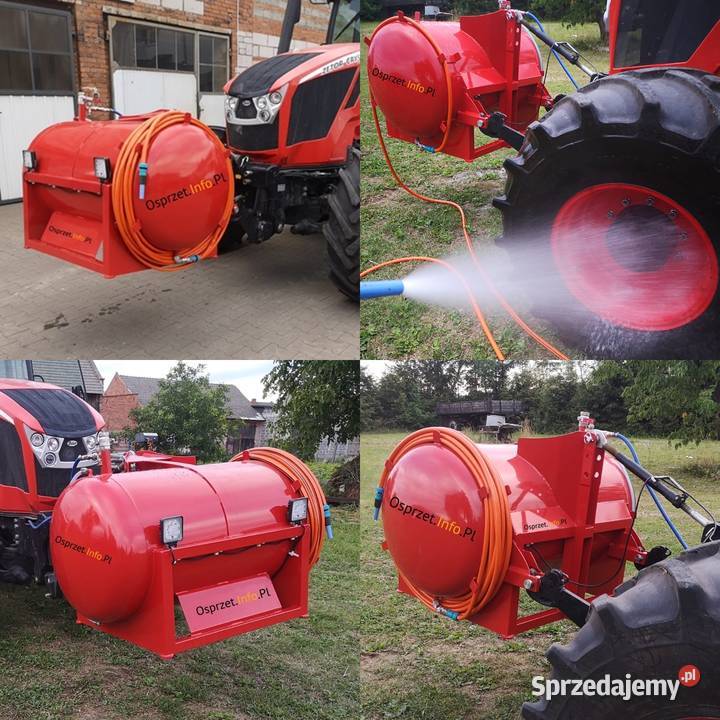 Balast do ciągnika zbiornik PPOŻ myjka Wrocław