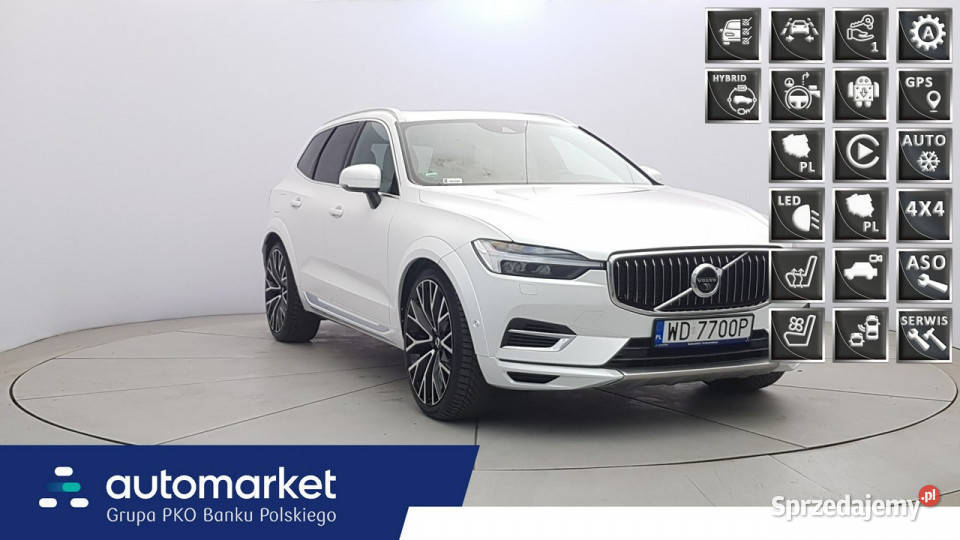 Volvo XC 60 T8 PlugIn Hybrid AWD Inscription Z podgrzewane fotele