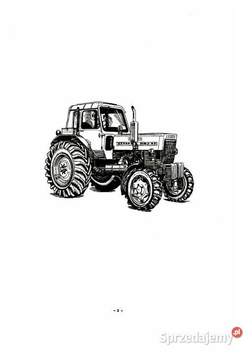 MTZ 8082 instrukcja demontażu i regulacji Stalowa Wola sprzedam