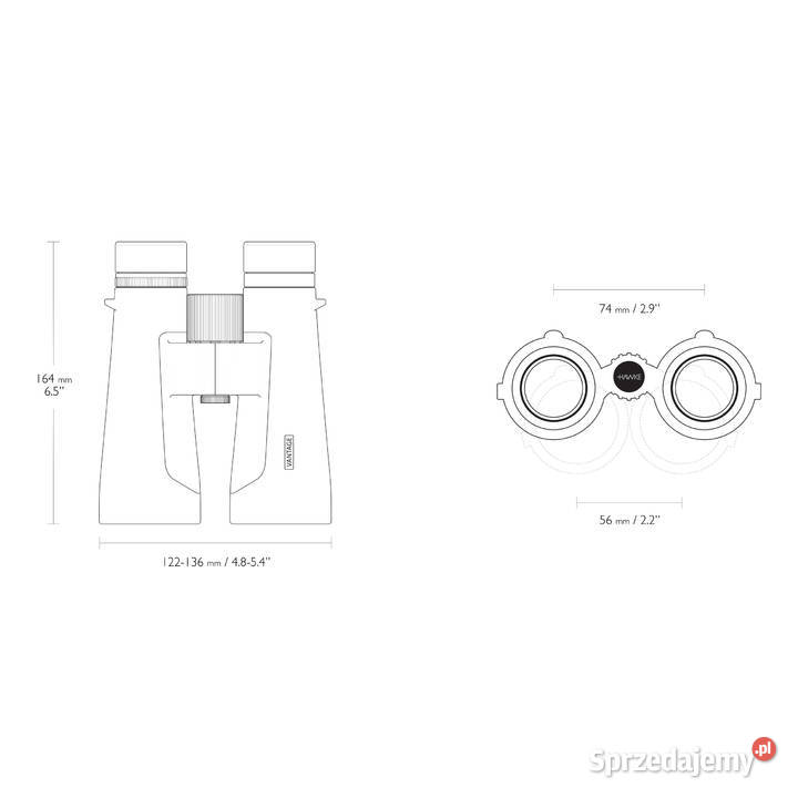 Lornetka Hawke Vantage 12x50 zielona