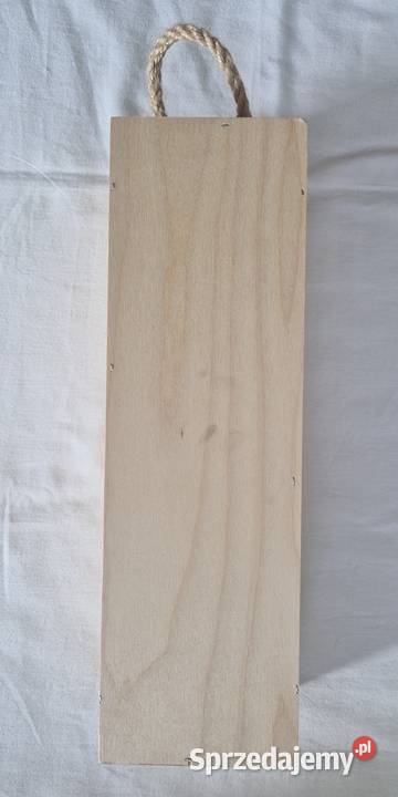 Drewniana skrzynkapudełko na alkohol Stojaki na wino