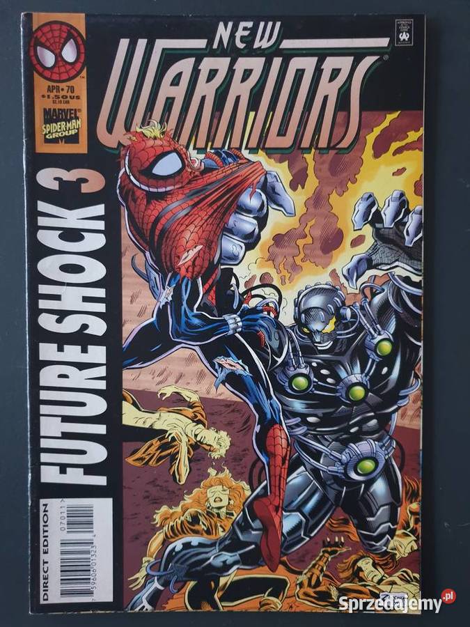 The Warriors Future Shock 4 komiksy Marvel USA Superbohaterowie Gdynia