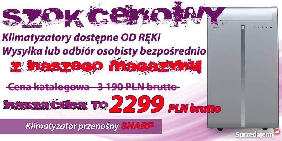 KLIMATYZATOR PRZENOŚNY SHARP CVP09FR 212 kW Wars mazowieckie Warszawa