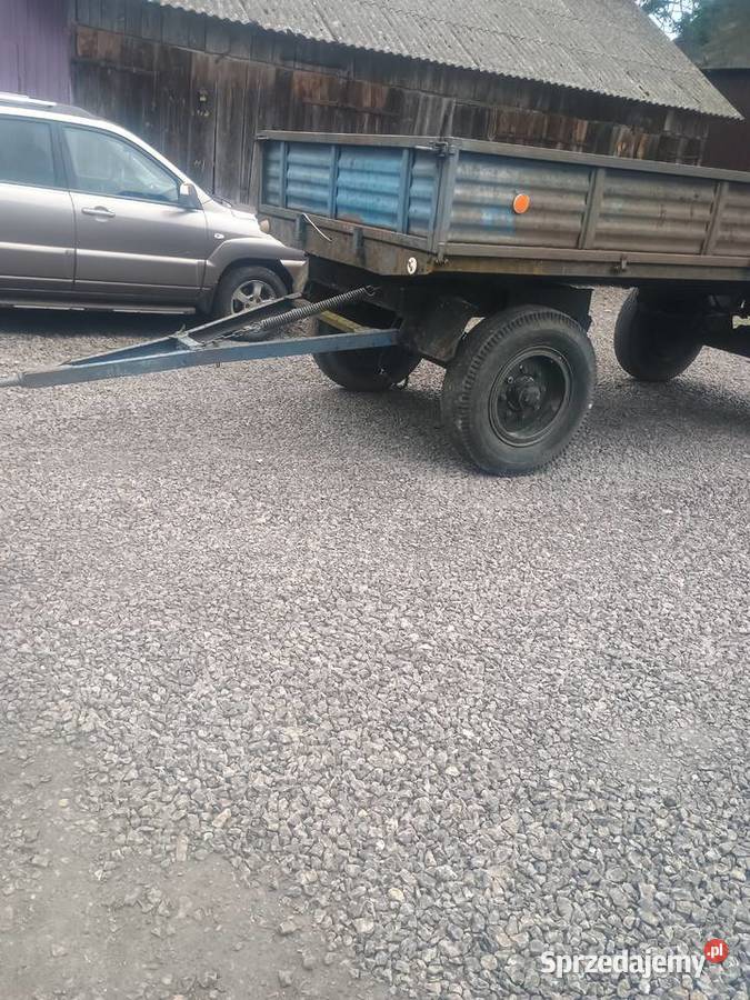 Przyczepa D50 6 ton Autosan nieuszkodzony Żółkiewka-Osada