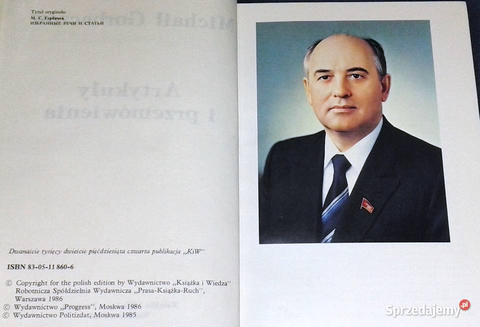 Artykuły i przemówienia Michaił Gorbaczow Chełm