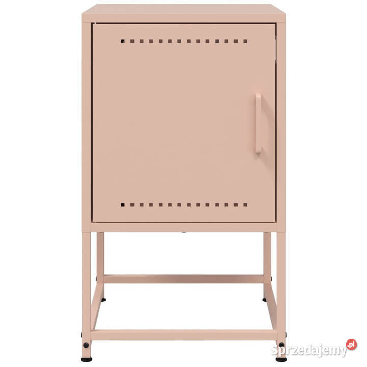 Szafki nocne 2 różowe 36x39x605 stal WM846449 Warszawa sprzedam