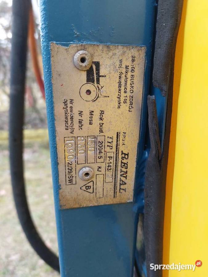 Opryskiwacz Renal do międzyrzędzi Dąbrowa Tarnowska