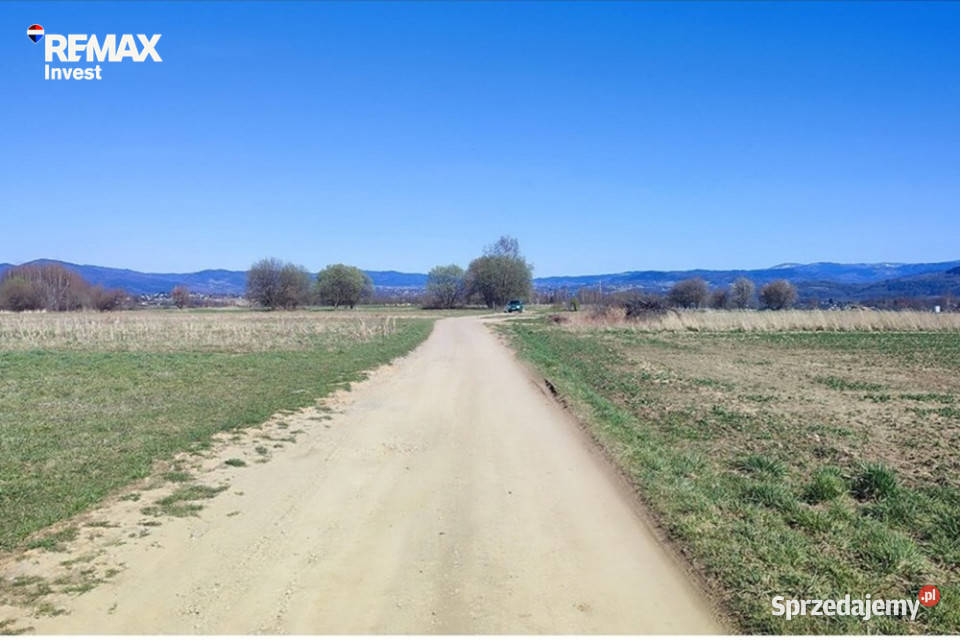 360 widoku na Beskidy miejsce na Twój dom utwardzona sprzedam