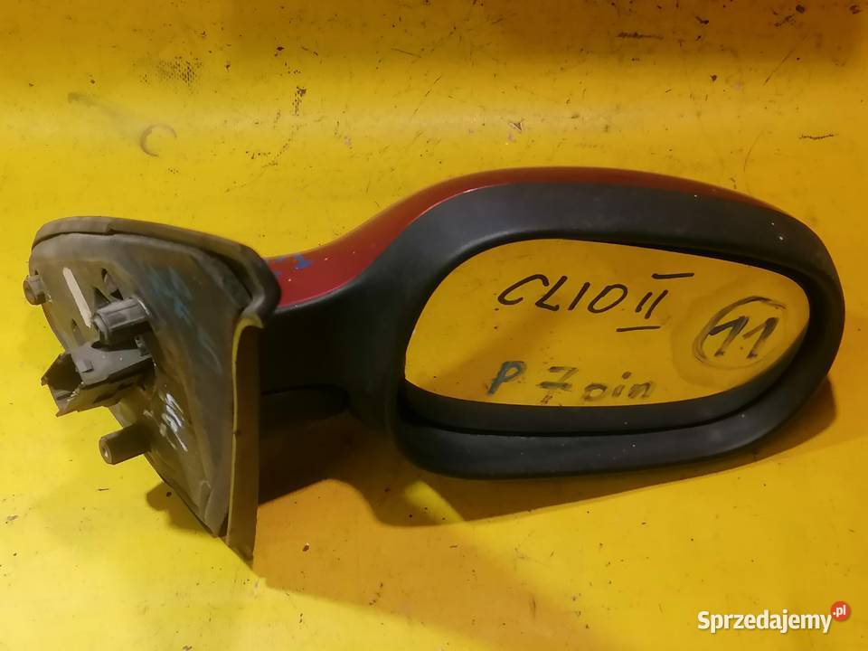 lusterko prawe elektryczne 7pinRenault Clio 2 osobowe Piotrków Trybunalski