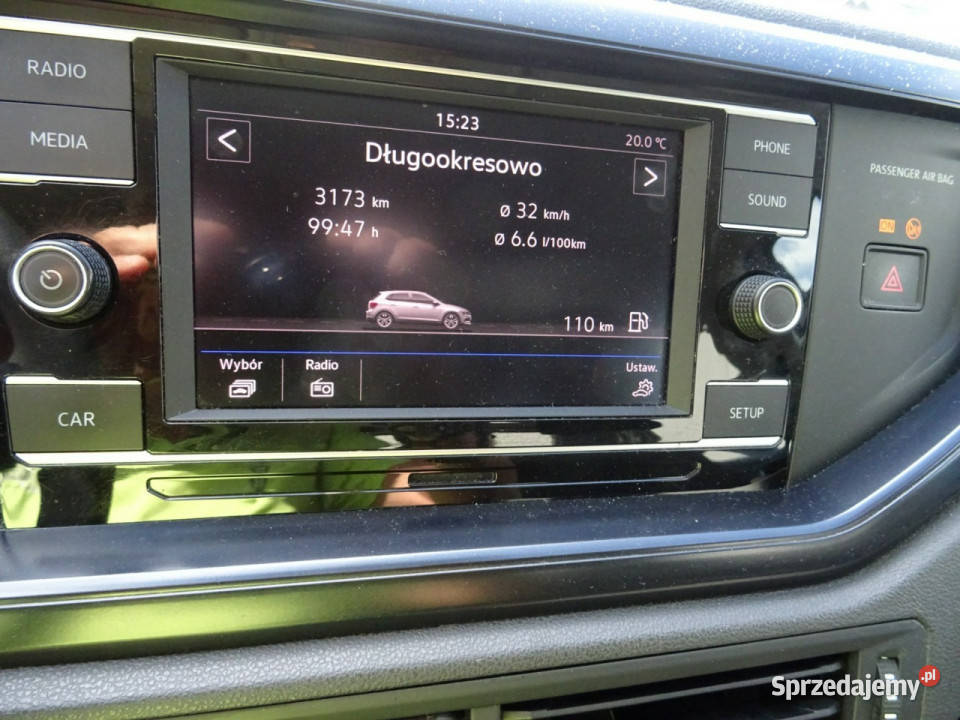 Volkswagen Polo 10 MPI 75Salon Polska Pierwszy ogranicznik prędkości Łódź