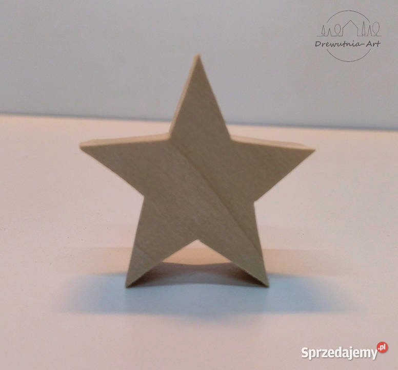Gwiazda Gwiazdki Gwiazdy drewniane 3D grube Litery 3D opolskie