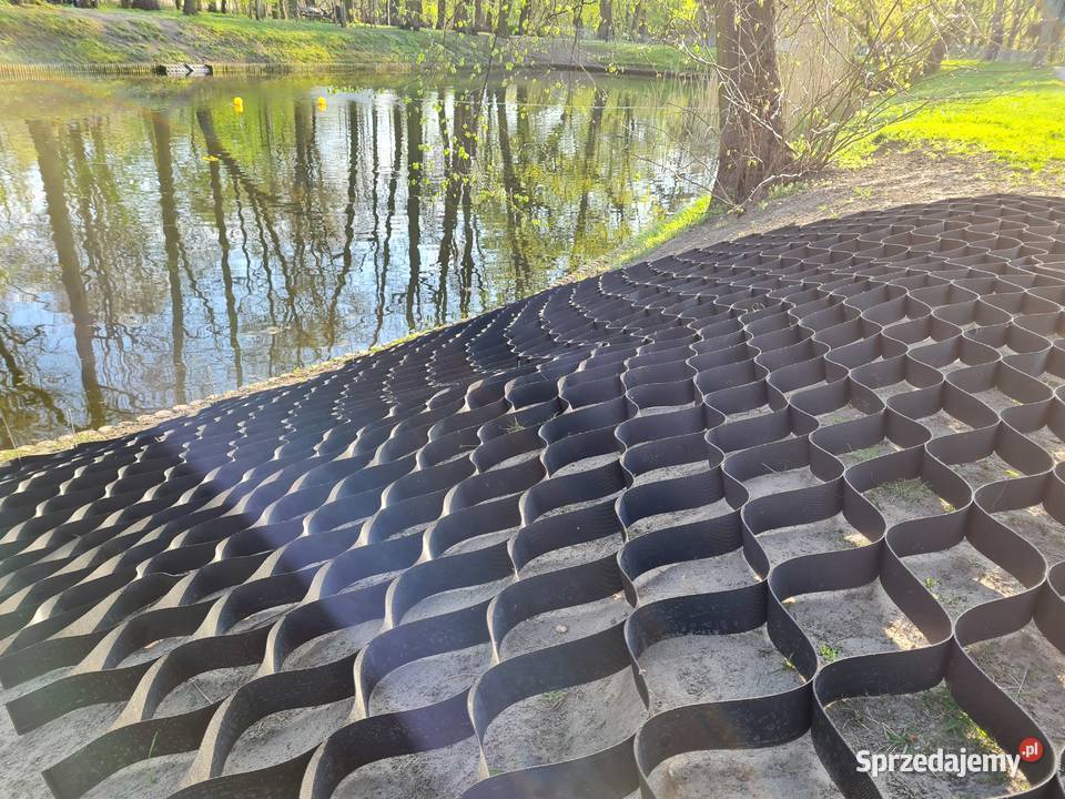 Geosiatka Komórkowa Geokrata 5 4m x 35m GĘSTA mazowieckie Warszawa