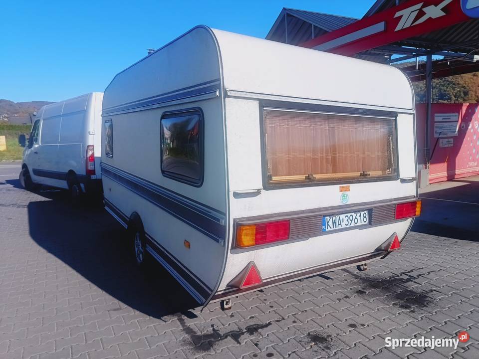 przyczepa kempingowa HOBBY ZAREJESTROWANA Kempingowe Międzybrodzie Bialskie