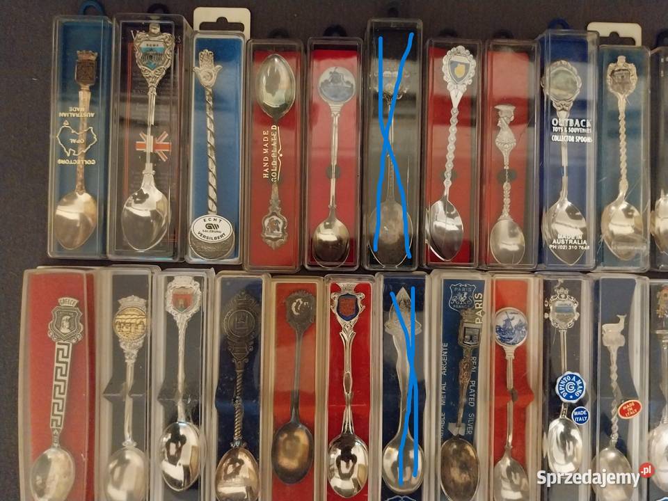 Łyżeczki kolekcjoneskie Ełk