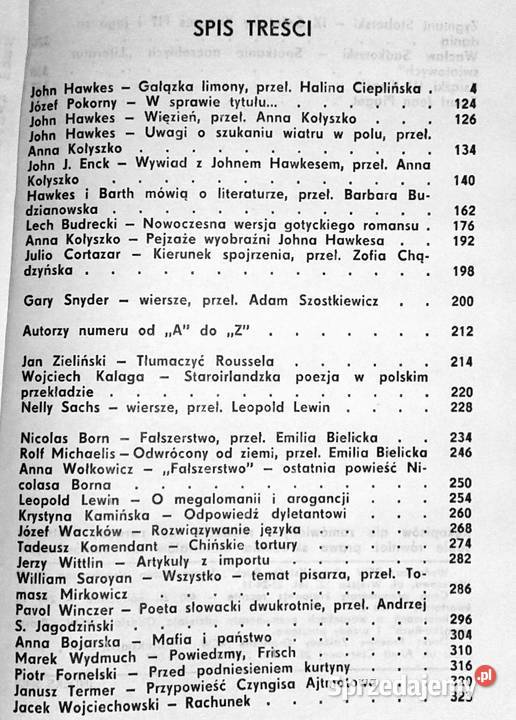 Literatura na świecie 1 117 1981 Kultura i Rozrywka Chełm