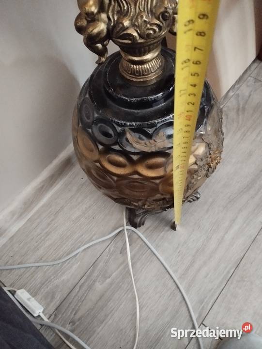 lampa stojąca podłogowa o wysokości 92 sprzedam Oświetlenie wielkopolskie Poznań
