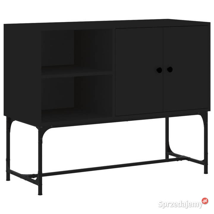 Szafka czarna 100x40x795 materiał drewnopochodny Pozostałe Warszawa