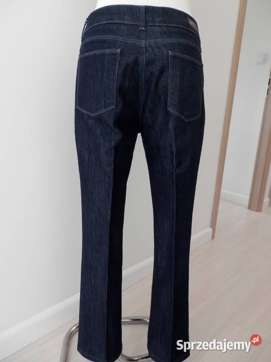 Spodnie Zara Dżinsy Jeansy Granatowe Klasyczne podlaskie Łomża