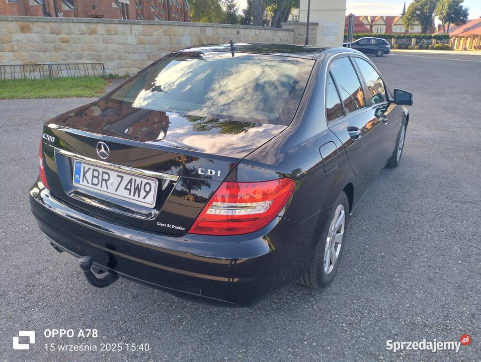 Mercedes C 200 W204 małopolskie Wokowice