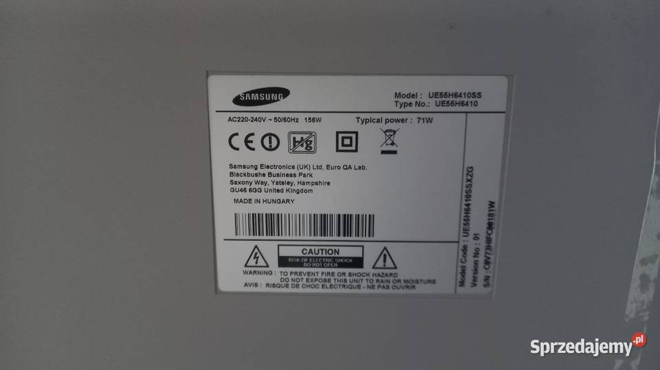 Telewizor Samsung 55 wielkopolskie Kórnik sprzedam