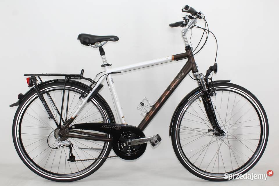 ALUMINIOWY rower męski RIXE 21 biegów DEORE koła Milicz sprzedam