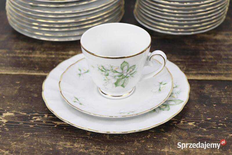 Serwisdo kawy Drottning Flora Svaneholm Szwecja Szczecin