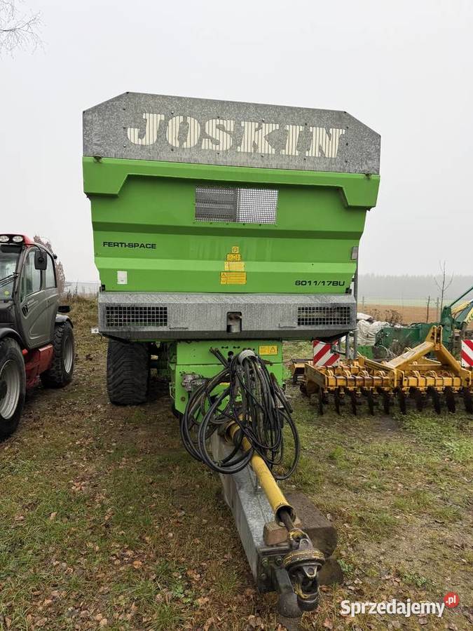 Rozrzutnik obornika Joskin FertiSpace 601117BU Rolnictwo