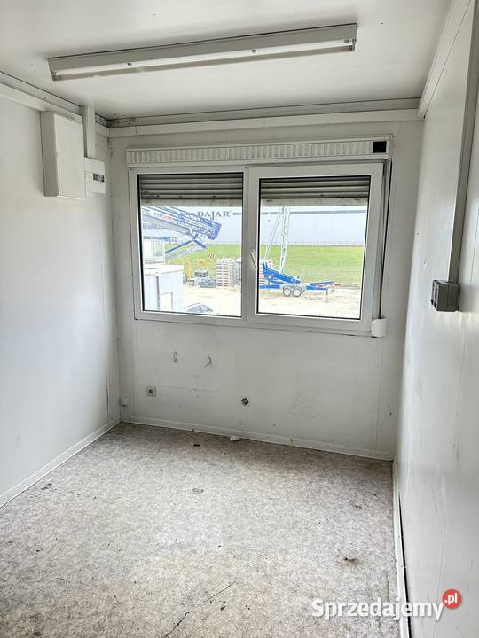 KONTENER BIUROWY SOCJALNY SZATNIA ZAPLECZE Wrocław sprzedam