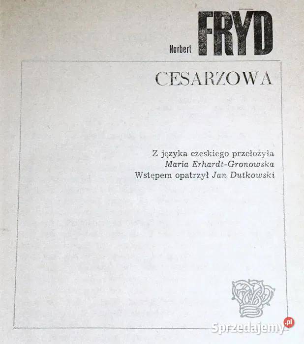 Cesarzowa Norbert Frd twarda Chełm