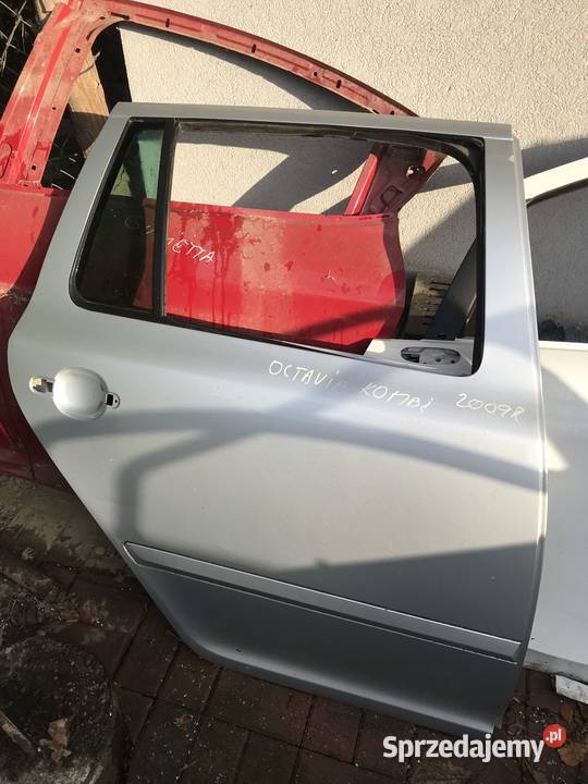 Drzwi octavia II kombi prawy tyl śląskie Kozy