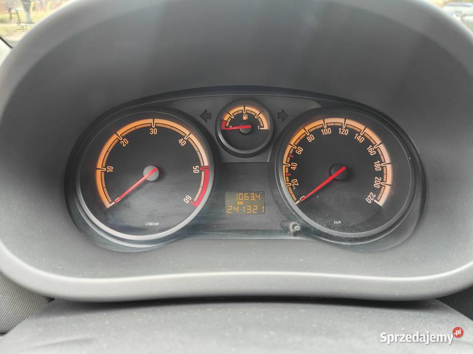 VAT1 OPEL CORSA D 2014 VAN 1200kg Gdynia