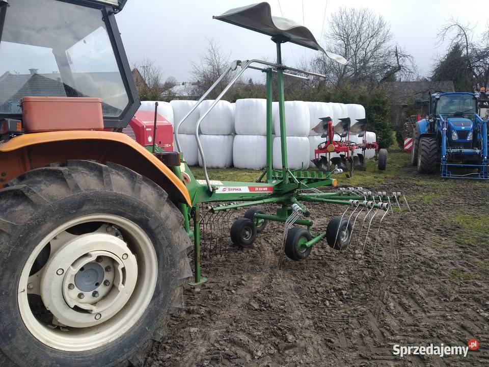 Zgrabiarka SIPMA ZK 350 WIR TANDEM LIKWIDACJA Maszyny zielonkowe podkarpackie Żurawica