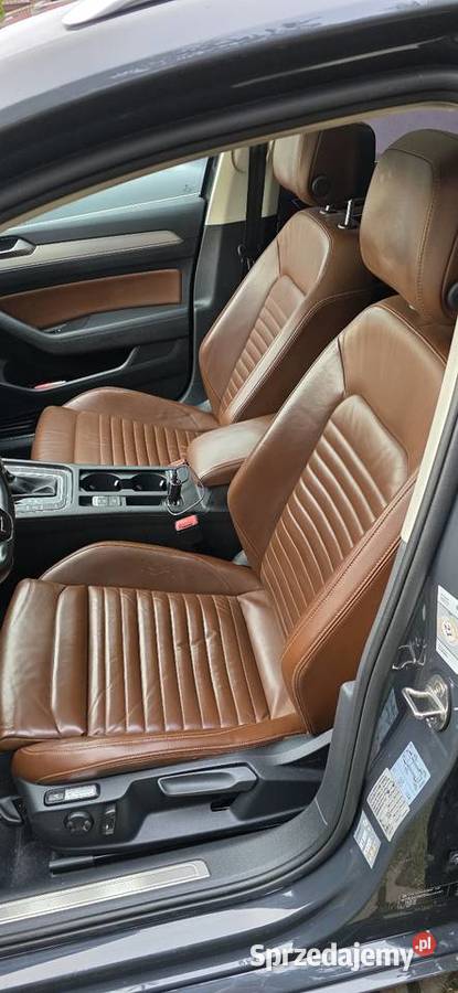 Siedzenia skurzane passat b8 osobowe pomorskie Gdańsk