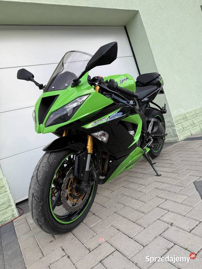 Kawasaki Ninja ZX6r 636 2017r kat A2 35kW 14061km Brzozów