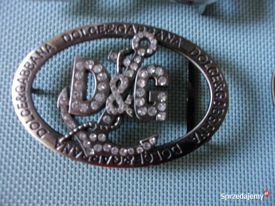 Klamra do paska DG Dolce Gabbana Damskie i Dla kobiet Warszawa