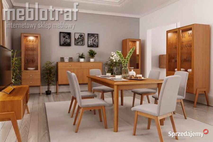 Bukowy stół rozkładany LUNA 150x90 wkład 50 Piaseczno