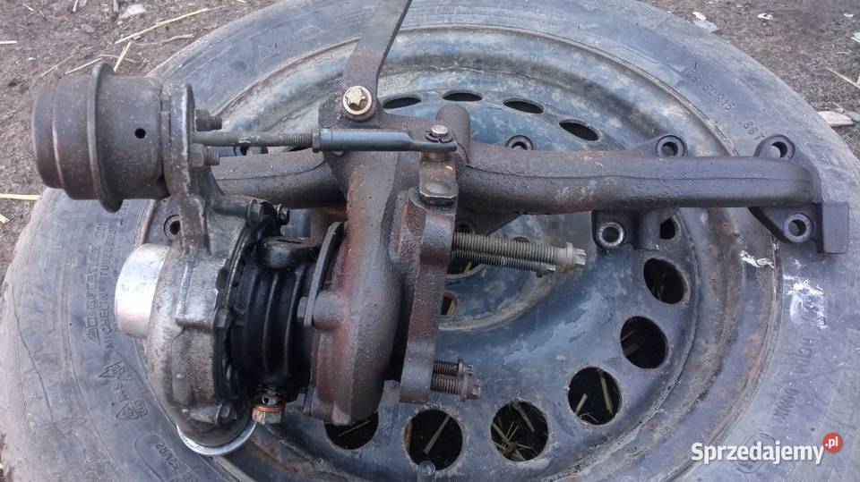 Kolektor wydechowy z turbiną opel astra GZafira