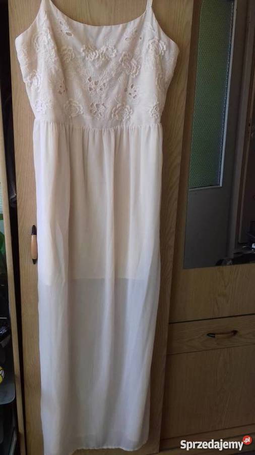 Suknia długa 38 WYSYŁKA Iława sprzedam