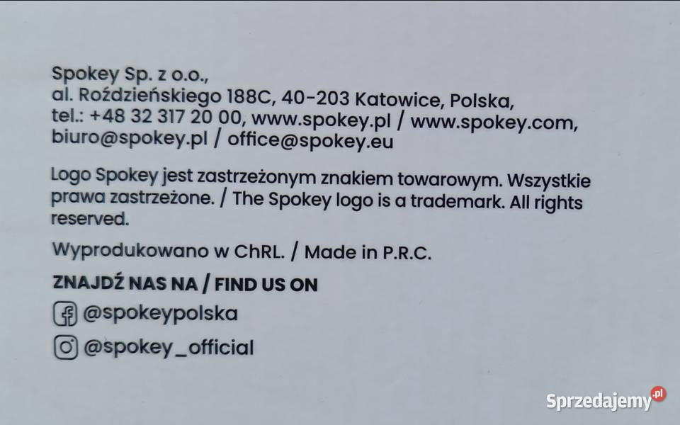 SPOKEY składana deska do pompek NOWA Ełk
